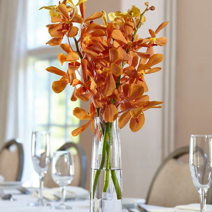 Orange Mokara Bud Vase –  United Family Flower And Gifts, Brooklyn NY