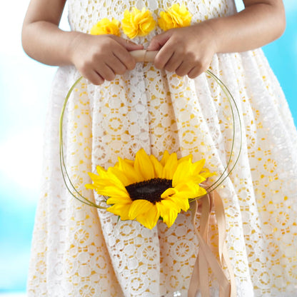 Sweet Sunshine Flower Girl Bouquet –  United Family Flower And Gifts, Brooklyn NY