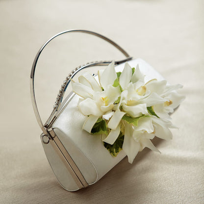 White Purse Decor –  United Family Flower And Gifts, Brooklyn NY
