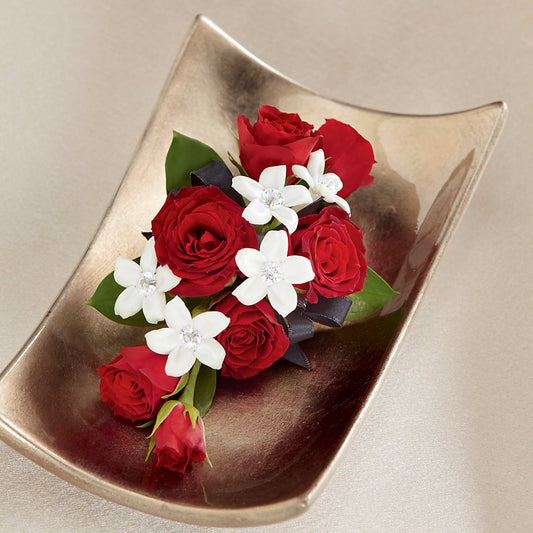 Poetry Corsage –  United Family Flower And Gifts, Brooklyn NY