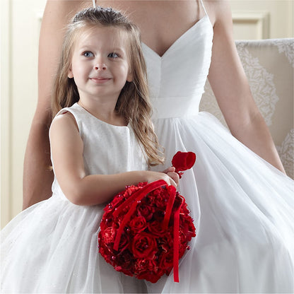 Pure at Heart Flower Girl Arrangement –  United Family Flower And Gifts, Brooklyn NY