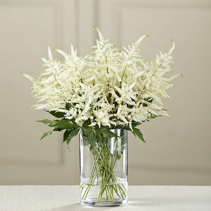 White Astilbe Bouquet –  United Family Flower And Gifts, Brooklyn NY