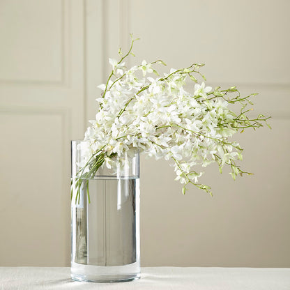 White Dendrobium Bouquet –  United Family Flower And Gifts, Brooklyn NY